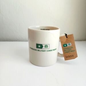 Starbucks Military Commitment Ceramic Coffee Mug 14oz USA
